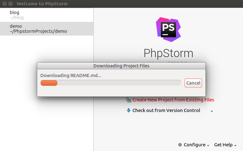 phpstorm 从虚拟机中下载文件